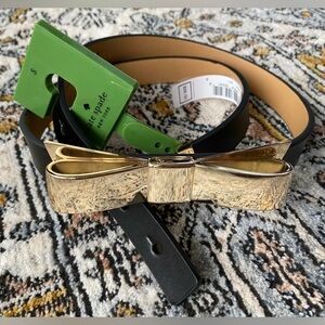 Kate Spade Leather Bow Belt